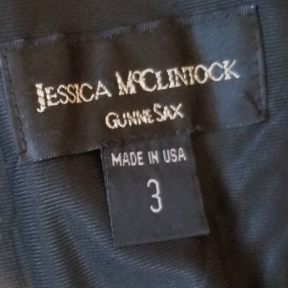 Jessica McClintok Gold dress - Picture 6 of 6